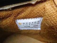 Timberland Classic Nubuck Leather Wheat Boots 12709 Youth Boys US Size 3