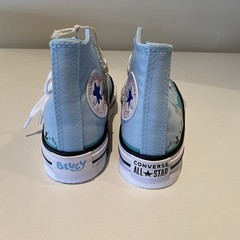 Converse X Bluey Chuck Taylor All Star EVA Lift Junior High Top Blue US11 UK10.5