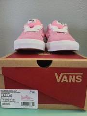 VANS Knu Skool Elastic Lace Checkerboard Prism Pink TD 8.0 VN000D0K2W0