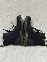 Dr. Martens Doc Combs J Combat Lace Up Boots Men 4 Women 5 Canvas Zip Black