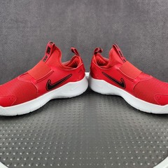 Nike Flex Runner Shoes Kids Size 7Y Red Slip On Running FN1294-600 Sneakers NEW