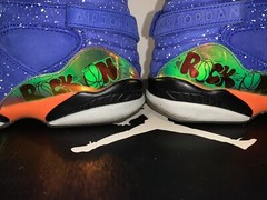 Nike Jordan 8 Retro DB Doernbecher 2014 GS (729894-480) Grade School Size 6Y