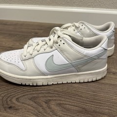 Nike Dunk Low GS Phantom Mint Foam Green White Youth Size 7Y GUC