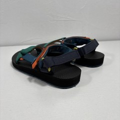 Teva Original Universal Kids Sz 2 Multi Color Hook And Loop Sandals NEW
