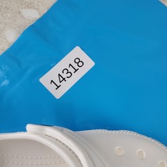 Crocs Classic Clogs Kids Sz 10 C10 White Ankle Strap Round Toe Slip-On Shoes