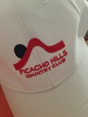 Picacho Hills White Country Club Golf Course Small Fits Ages 5 to 12 Hat