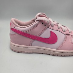 Nike Dunk Low Triple Pink GS/PS Size 1Y Brand New DH9756 600