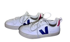 Authentic Veja Kid’s Children Sneaker Shoes Sneakers V-10 Laces EU35/US1