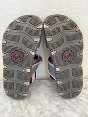 Nike Ndestrukt Kids‘ Strap Sandals. Purple In Size 5Y