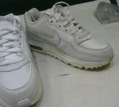 VINTAGE 2006 NIKE AIR MAX LTD CL 310587-112 WHITE/NEUTRAL GREY YOUTH SIZE 1