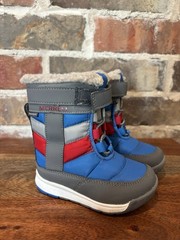 Merrell Select Grip M Alpine Puffer Water Proof Youth Snow Boots Size 5M Blue