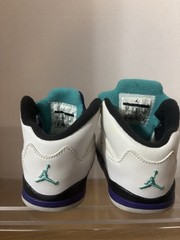 Jordan Retro 4 Emerald Grape Ice, White & Black Size 4c 2012 Release