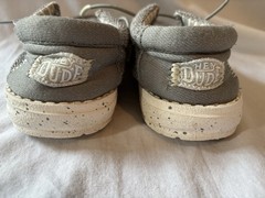 Cute Hey Dude Wally Stretch Sox Kids Slip On Gray Shoes Size J 1