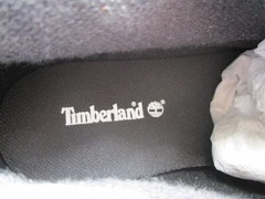 Timberland Courma Kid Roll Top Boots Youth Size 4 Black Nubuck Outdoor