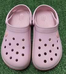 Crocs Crocband Clogs Kids‘ Ballerina Pink Slip-On Straps Round Toe Casual – C13