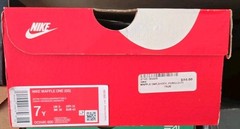 Nike Waffle One GS Active Fuchsia University Gold Kids Shoes Size 7 Youth