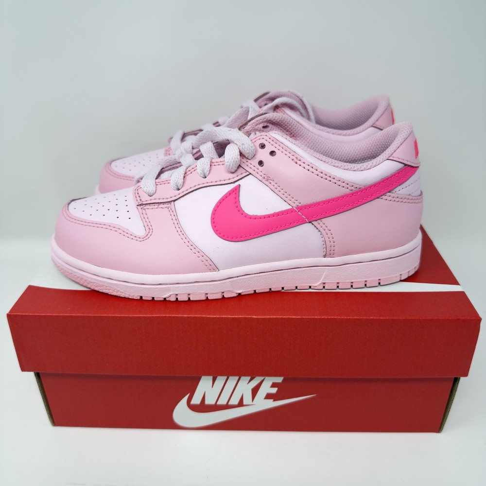 NEW Nike Dunk Low PS ‚Triple Pink‘ Size 2.5Y DH9756-600