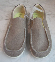 NWT Cat & Jack Brown Hemp Youth Espadrille Slip On Loafer Shoes Youth 4 EU 36