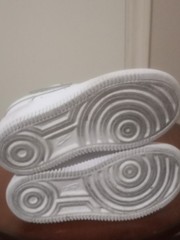 Nike Air Force Low Easyon ‚Triple White ‚Toddler Sneakers FN0237-111 Sz. 11C