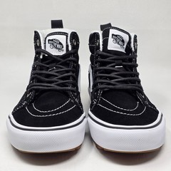 VANS Sk8 MTE High Black True White Sneakers Shoes US Juniors Size 5 New