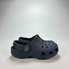Crocs Classic Clogs Navy Blue Iconic Comfort Slip On Lightweight Kids Size C9