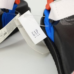 Gap Kids Sporty Sandals Colorblock Orange Blue White Strappy Size 5-6 NWT Casual