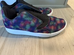 Nike Jordan Eclipse 9y Colorful Patterned Sneakers court purple citrus rare
