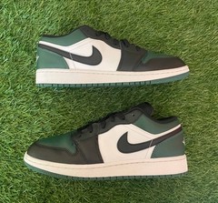 Nike Shoes Air Jordan 1 Low GS Size 6.5Y Women’s Size 8 Green Black 553560-371