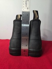 Blundstone Chelsea Boots-Black Leather- Size AU4 (US Youth 5) Pre-owned