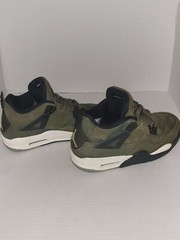 Nike Air Jordan 4 Retro Craft Medium Olive Pale Vanilla US 5Y Fb9928 200 With Bx