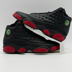Air Jordan 13 Retro GS Bred Black Gym Red 414574-033 5.5Y 7W
