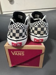 Vans Doheny Youth Checkerboard Black/White Lace-Up Shoes 3YT