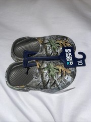 Rugged Shark Comfort Eva Clogs Size 10 Camouflage Waterproof Slip On