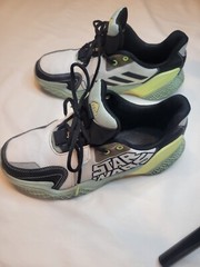 Adidas Sz 5 1/2 Star Wars Jedi Master Sneakers Preowned Spring Summer Fun