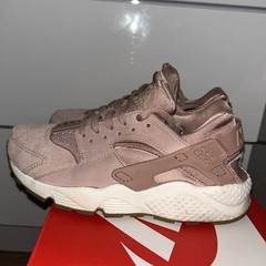 Size 5 (GS) – Nike Huarache Run Low White Pure Platinum