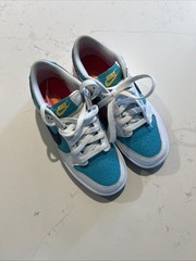 Nike Dunk Low Dusty Cactus Thunder Blue HF4794-345 Youth Size 4