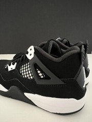 Nike Air Jordan 4 Retro “White Thunder” Size 13C (PS) FV4537-001 NEW