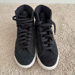 Nike Blazer Mid GS Black Suede High Top Sneakers 895850-003 Size 5.5Y