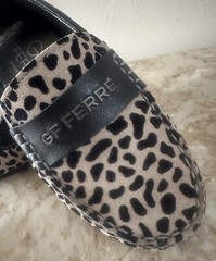 New Authentic GIANFRANCO FERRE Signature Unisex Loafers 30 ITALY, 12.5 USA