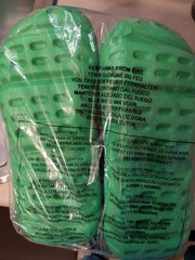 CROC Style Minecraft Unisex Warm Clogs with Fleece Inserts Size 4/5 US