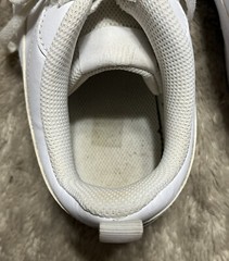Nike Court Borough 2 Low White Leather Sneaker BQ5448-100 Size 7Y,Fit Womens 8.5