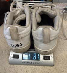 Nike Air Force 1 Low White Leather Sneakers Youth 7Y Women 8.5 Streetwear
