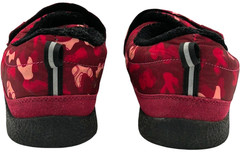 KEEN Big Kid Howser Low Wrap Casual Comfy Durable Slippers Jam/Rhubard size 5