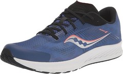 Saucony Kid’s Guide 14 Running Shoes, Sapphire/Red, 6 Big Kid Medium US