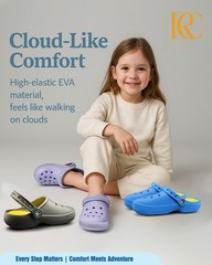 Radiant Choice Kids‘ EVA Clogs–Ultra-Light, Soft,Breathable Sandals.High Quality