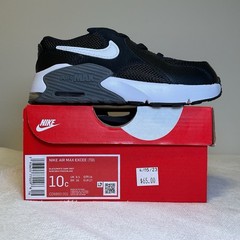 TD Nike Air Max Excee Black White Dark Grey CD6893-001 NEW Kids Toddler Size 10c