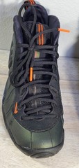 Nike Air Foamposite Pro Mid Sequoia Black Suede (644792-300) Shoes Size 6Y (GS)