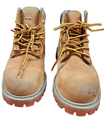 Timberland Light Brown Leather Waterproof Toddler Boots Size 10