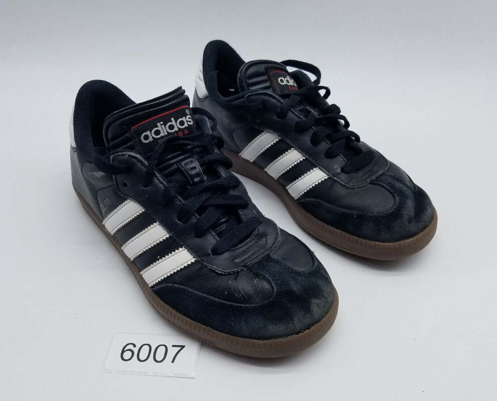 Adidas Samba Classic Junior Kid’s Size 3.5 Soccer Shoes Black *See description