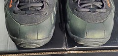 Nike Air Foamposite Pro Mid Sequoia Black Suede (644792-300) Shoes Size 6Y (GS)